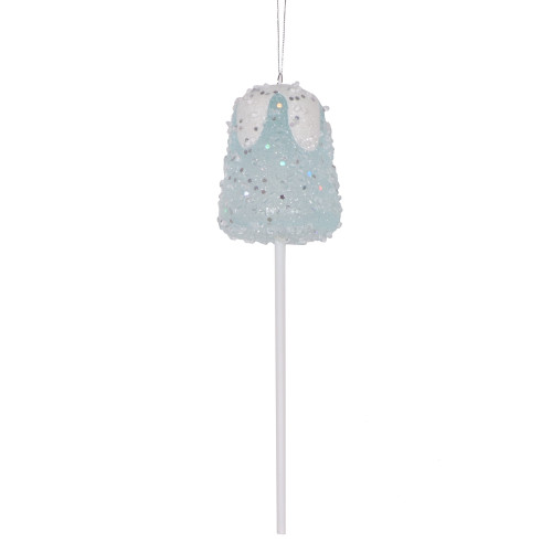 VIC-MT221802 - 10" Blue Gumdrop Lollipop Ornament, 3-Pack - Vickerman