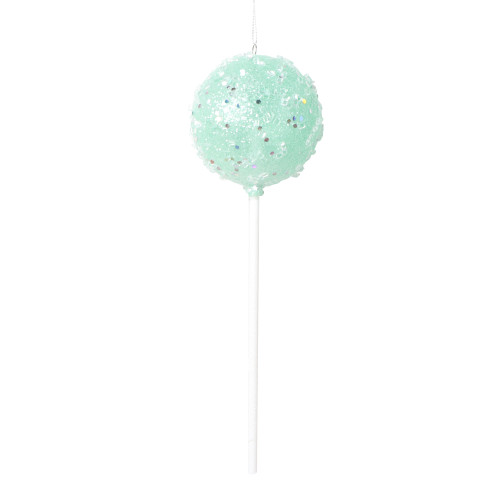 VIC-MT222004 - 10" Green Round Lollipop Ornament, 3-Pack - Vickerman