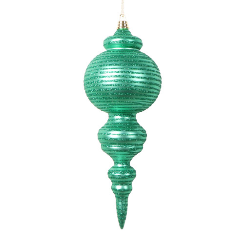 VIC-MT224544 - 10" Matte Seafoam Green Finial, 2-Pack - Vickerman