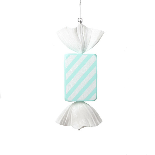 VIC-MT228144 - 18.5" Seafoam Rectangle Stripe Candy - Vickerman