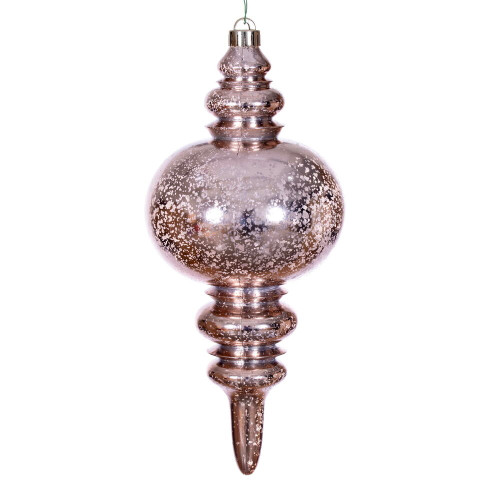 VIC-N241558D - 13" Rose Gold Mercury Finial - Vickerman