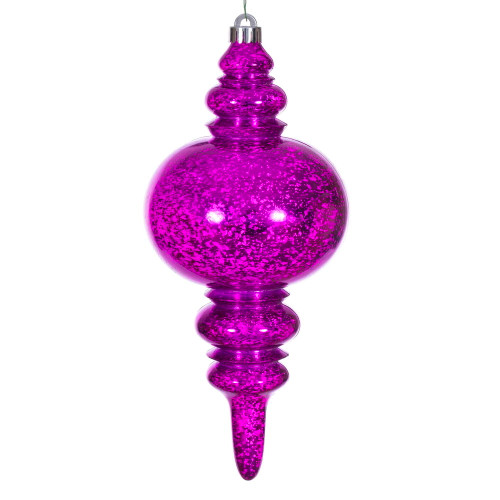 VIC-N241570D - 13" Fuchsia Mercury Finial - Vickerman