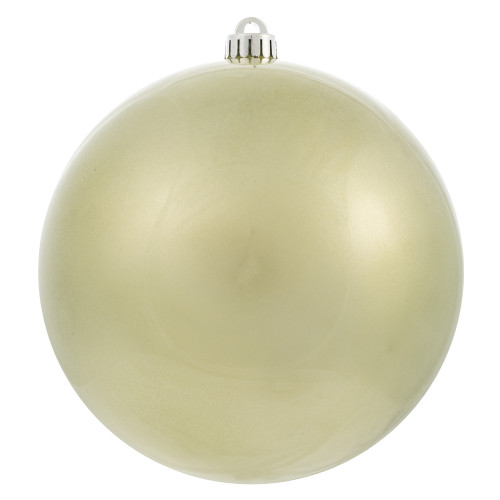 VIC-N592025DCV - 8" Limestone Candy Ball UV Drilled - Vickerman
