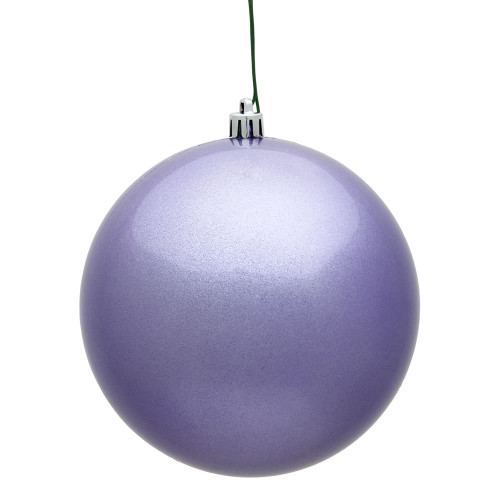 VIC-N592586DCV - 10" Lavender Candy Ball UV Drilled Cap - Vickerman