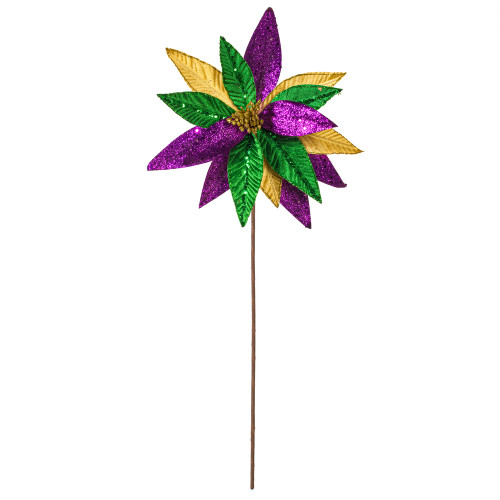 VIC-RG250567 - 20" Mardi Gras Sequin 12" Flr 3Bg - Vickerman
