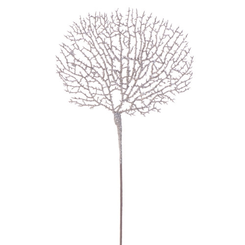 VIC-RG251538 - 21" Champagne Glitter Coral Spray, 4-Pack - Vickerman