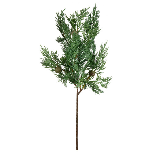 VIC-RY192016 - 16" Green Stovall Cedar Pine Spray, 4-Pack - Vickerman