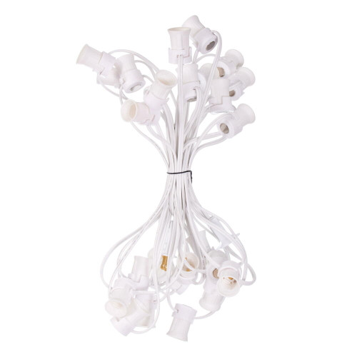 VIC-V24SPT1-25W - C9 25'x25 White Magnetic Socket EC SPT1 - Vickerman