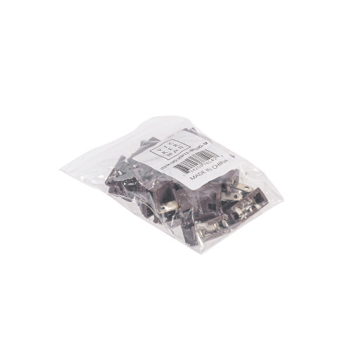 VIC-VSPT1-BPLUG-M - Brown Male Slide-on Plug SPT1, 10-Pack - Vickerman