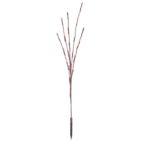 VIC-X15B603 - 60 Lights 3Pc 36" LED Red WA Brown Wire Twig Lights - Vickerman
