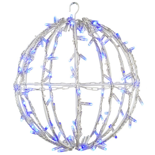 VIC-X15LED02 - 100 Lights x 15" Blue Jumbo LED Sphere - Vickerman
