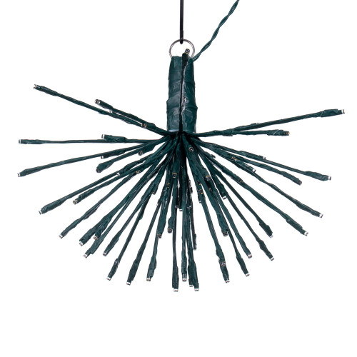 VIC-X21G081T - 80 Lights x 16" Green Starburst Wwtwinkle LED - Vickerman