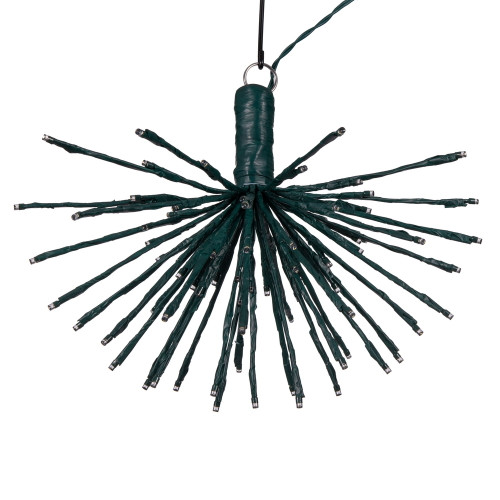 VIC-X21G089 - 80 Lights x 16" Green Starburst Pure White LED - Vickerman