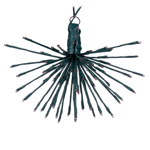 VIC-X21G090 - 80 Lights x 16" Green Starburst Pink LED - Vickerman