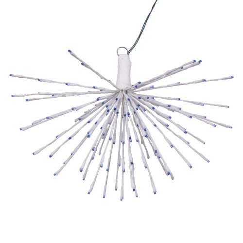 VIC-X21W162 - 160 Lights x 24" White Starburst Blue LED - Vickerman