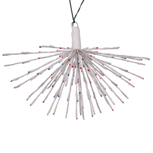 VIC-X21W195T - 160 Lights x 24" White Starburst Rd-wt-bl Tkl - Vickerman