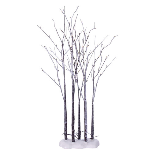 VIC-X220940 - 4' Brown Frstd Twig Grove Led104 Warm White, 5-Pack - Vickerman
