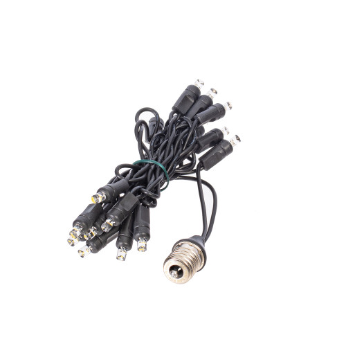VIC-X24E1716-KRGBW - 16 Lights x 48" E17-WA KW RGB Warm White Light Drop - Vickerman