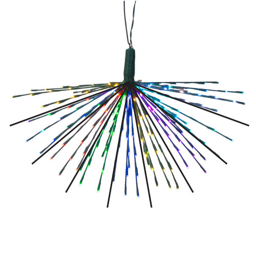 VIC-X24G32RGB-WW - 240 Lights x 32" Rgb-ww Green Starburst Remot - Vickerman