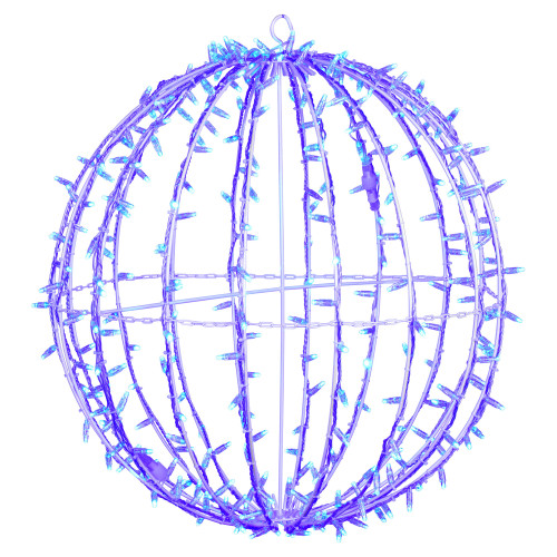 VIC-X30LED02 - 324 Lights x 30" Blue Jumbo LED Sphere - Vickerman