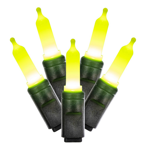 VIC-X4K7559F - 50 Lights LED Lime/Kw T5 Set 4"x16'L - Vickerman