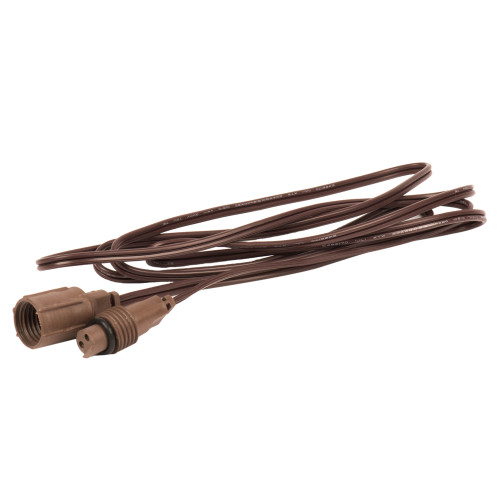 VIC-X6B6611 - 6' Brown Wire Coaxial Ext Cord, 6-Pack - Vickerman