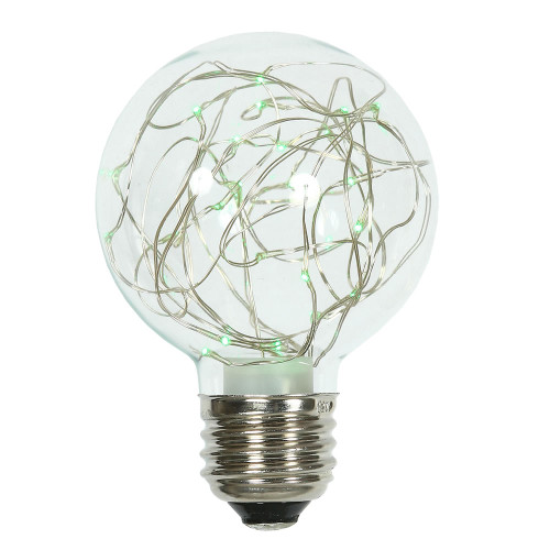 VIC-XLEDG94 - Green Twinkle G95 Fairy Lt Bulb E26 - Vickerman