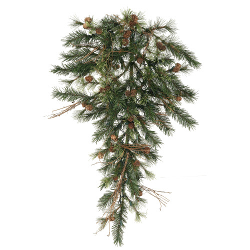 VIC-A801807 - 36" Mixed Country Pine Teardrop 100T - Vickerman