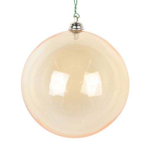 VIC-MC260338WC - 4.75" Champagne Clear Ornament, 3-Pack - Vickerman