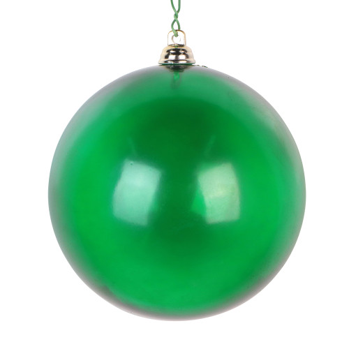 VIC-MC260304WC - 4.75" Green Clear Ornament, 3-Pack - Vickerman