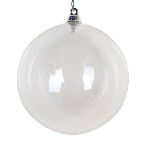 VIC-MC260501WM - 6" Matte Clear Ornament, 2-Pack - Vickerman
