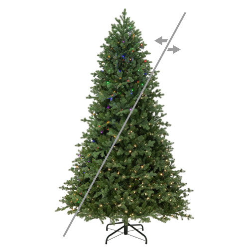VIC-DT2541888LEDCC - 10' x 75" Northern Blue Spruc 5mm 1900 CC - Vickerman