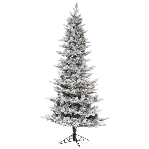 VIC-K173286LED - 10' x 58" Flocked Kiana 3mm LED 2300 Warm White - Vickerman