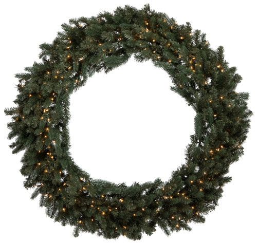 VIC-A164361LED - 60" Colorado Spruce Wreath LED 400 Warm White - Vickerman