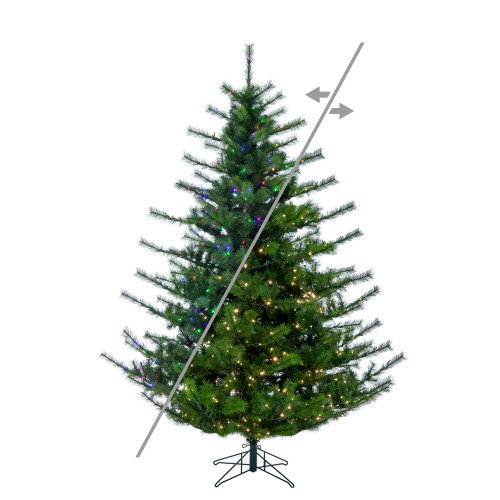 VIC-A250668LEDCC - 6.5' x 64" Lodge Pole Pine 5mm 500 CC - Vickerman