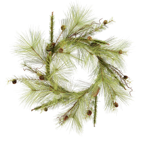 VIC-D183524 - 24" Jasper Pine Wreath - Vickerman
