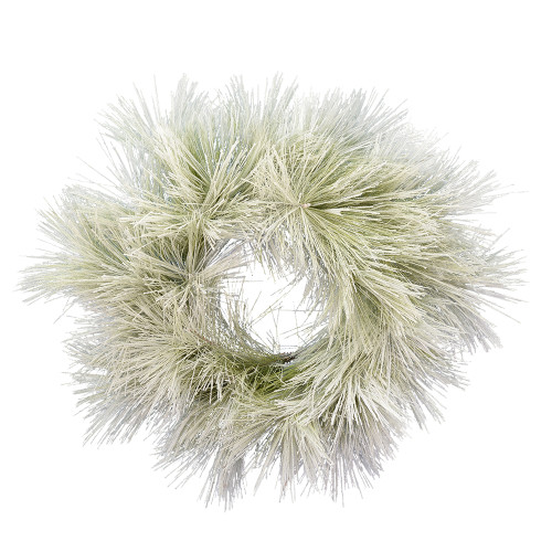 VIC-D186120 - 20" Flocked Coutler Pine Wreath - Vickerman