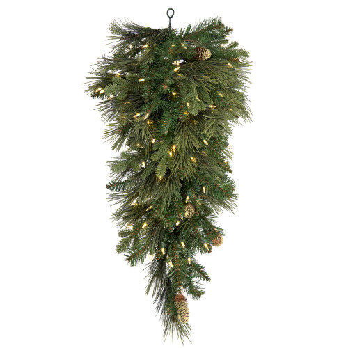 VIC-DT210607 - 36" Emerald Mixed Fir Tear Drop 104T - Vickerman