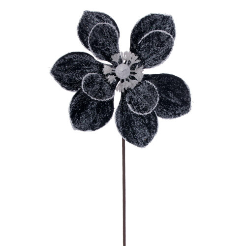 VIC-EH236317 - 23" Black Magnolia Stem, 3-Pack - Vickerman