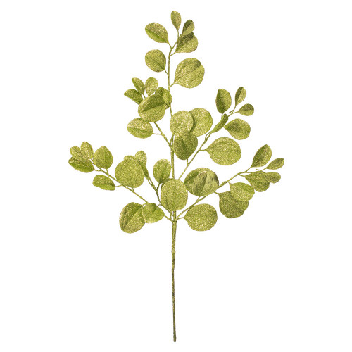 VIC-FK221125 - 25" Lime Dogwood Glitter Spray, 3-Pack - Vickerman