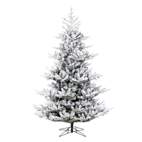 VIC-G211285 - 10' x 70" Flocked Hudson Fraser Fir 4462T - Vickerman