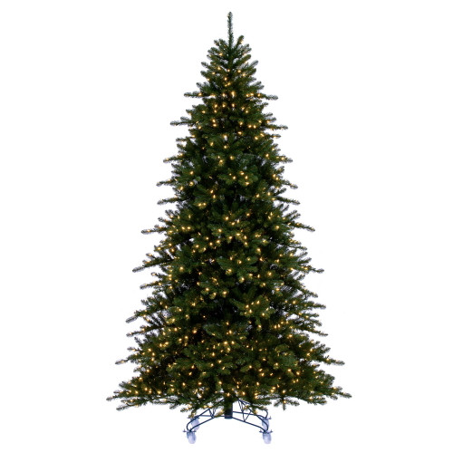 VIC-G223566LED - 6.5' x 53" Bavarian Pine Dura-lit 550 Warm White - Vickerman