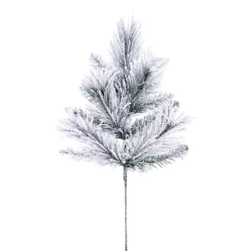 VIC-G225702 - 24" Flocked Jackson Pine Spray 13T - Vickerman