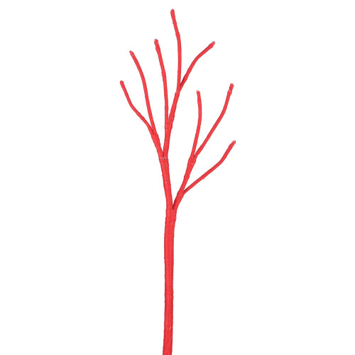 VIC-L172413 - 17" Red Yarn Spray, 12-Pack - Vickerman