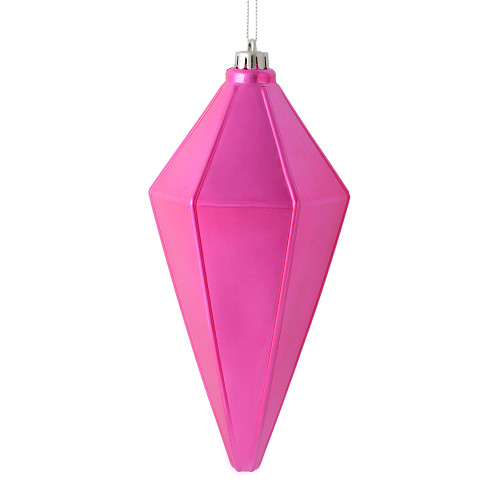 VIC-M183045S - 7" Mauve Shiny Lantern Ornament, 4-Pack - Vickerman