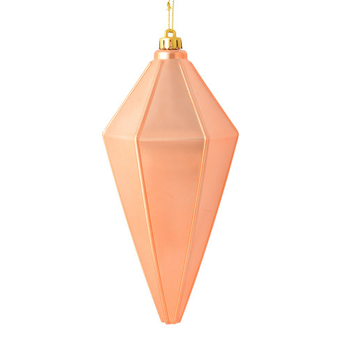 VIC-M183058S - 7" Rose Gold Shiny Lantern Ornament 4/Ba - Vickerman