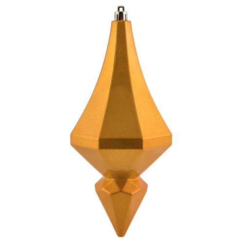 VIC-MC191030D - 8" Antique Gold Candy Diamnd Finial, 2-Pack - Vickerman