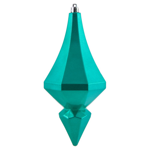 VIC-MC191042D - 8" Teal Candy Diamond Finial, 2-Pack - Vickerman