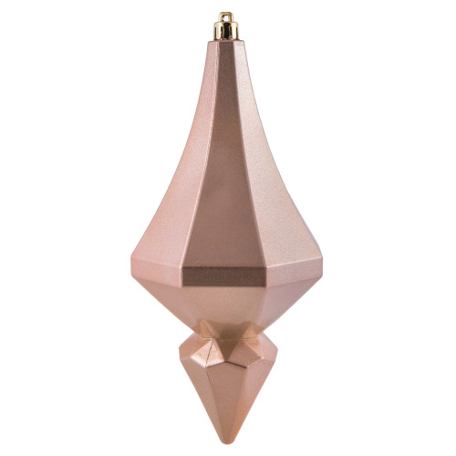 VIC-MC191058D - 8" Rose Gold Candy Diamond Finial, 2-Pack - Vickerman