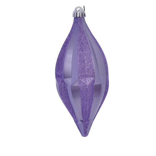 VIC-MC191134D - 10" Lilac Candy Glitter Shuttle, 2-Pack - Vickerman
